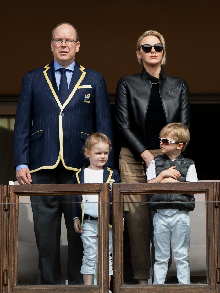 Princess Gabriella and Prince Jaques joined their parents Prince Albert and Princess Charlene on a family outing.