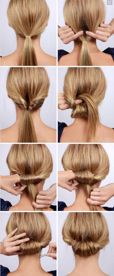 5 easy updos for Christmas - Starts at 60